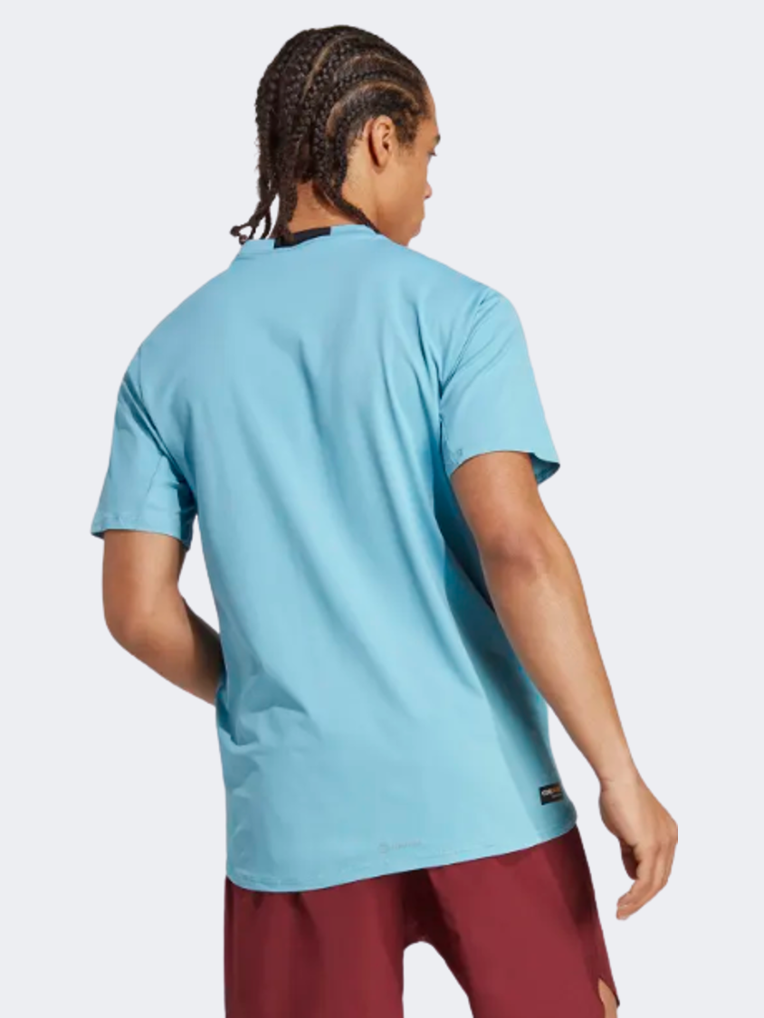 Adidas Cordura&#174; Workout Men Training T-Shirt Blue