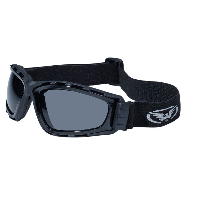 Global Vision Trip Smoke With Pouch Unisex Lifestyle Sunglasses Black