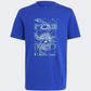 Adidas Run For The Oceans Gs-Boys Sportswear T-Shirt Blue