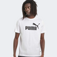 Puma Essentials Logo Men Lifestyle T-Shirt White