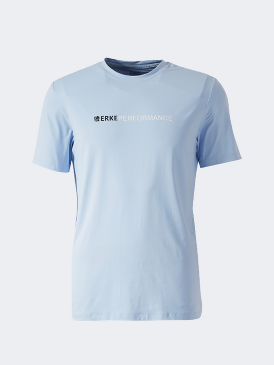 Erke Tennis Men Lifestyle T-Shirt Light Blue