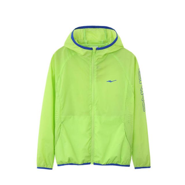 Erke Jacket Winbreaker Acid Yellow