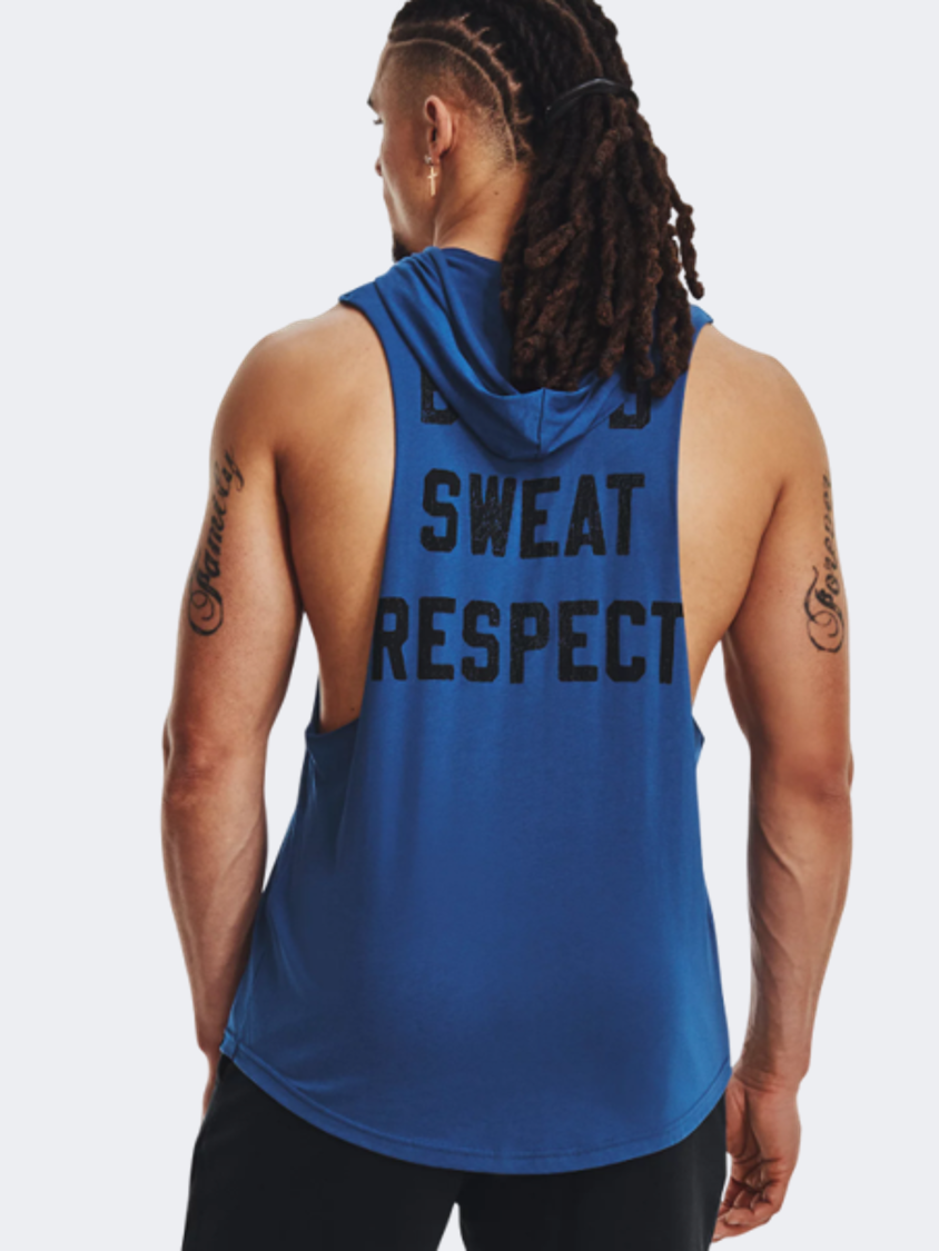 Under Armour Project Rock Bsr Bull Men Training Hoody Blue/Black