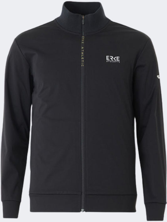 Erke Full Zip Men Training Sweatshirt Black