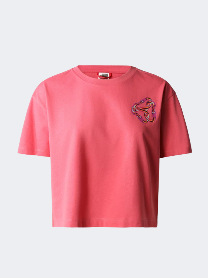 The North Face Graphic Women Lifestyle T-Shirt Pink