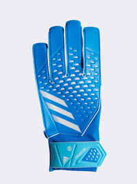 Adidas قفازات كرة قدم للأطفال Predator أزرق بيرد