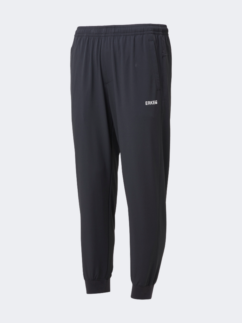 Erke Sports Cropped Men Tennis Pant Black