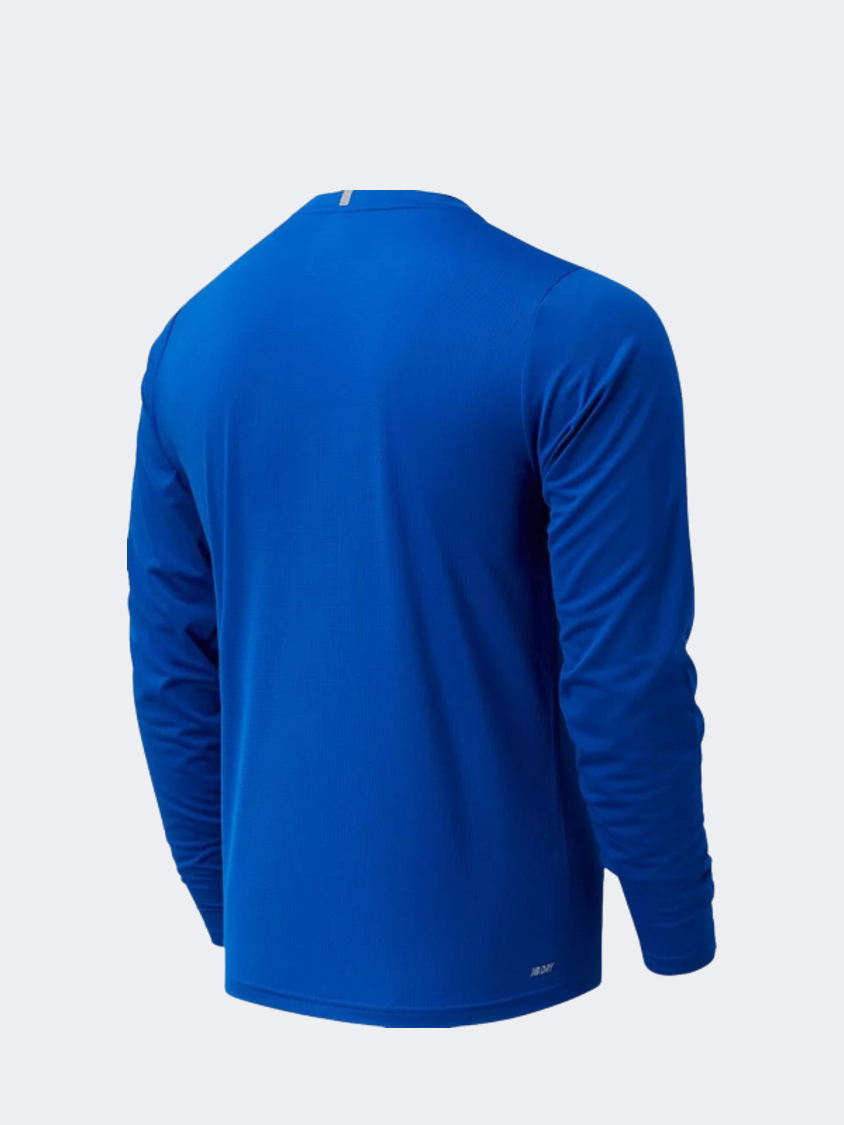 New Balance Core Run Men Performance Long Sleeve Blue