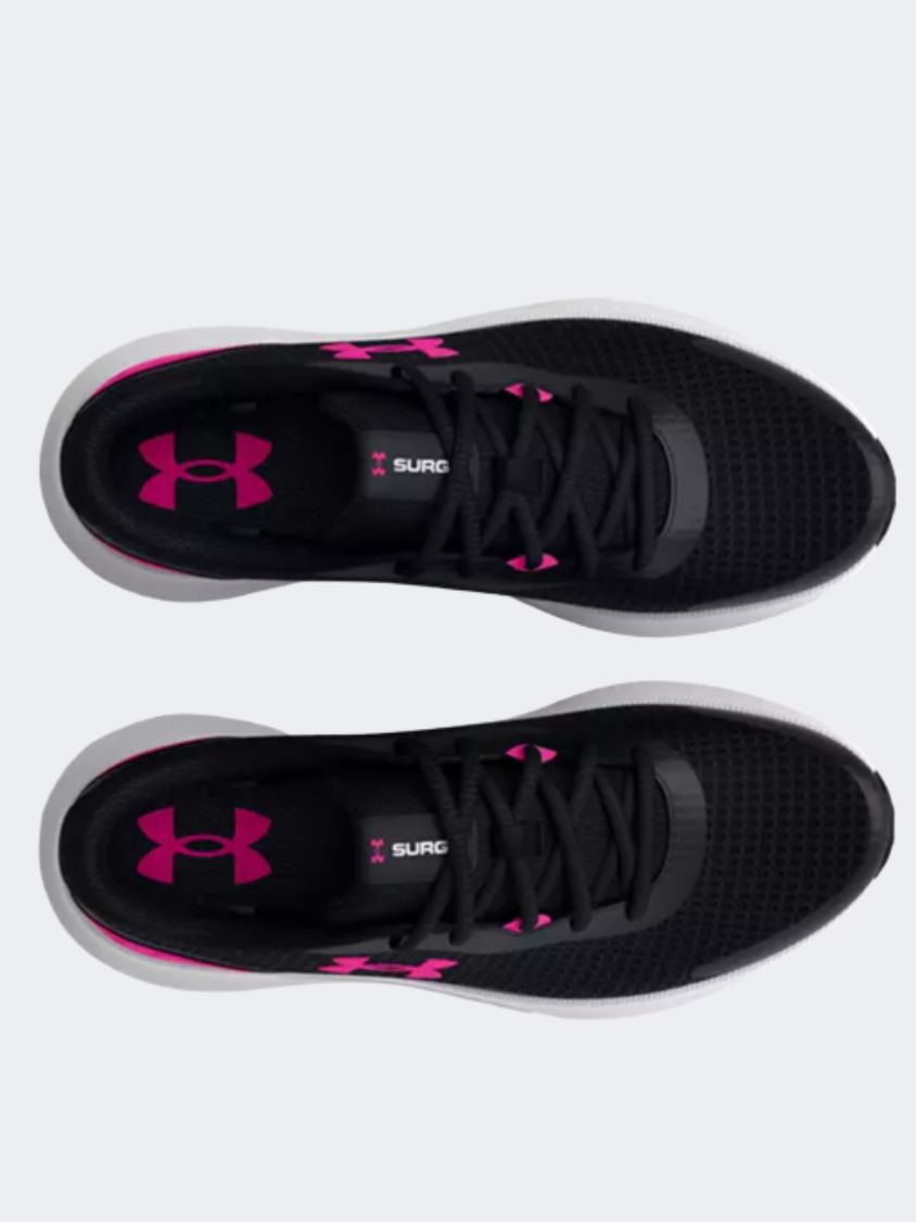 3024894-004 Ua W Surge 3 Black Black Rebel Pink