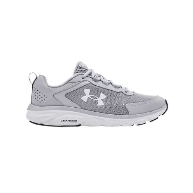 Under Armour Charged Assert 9 Men Running Shoes Grey/White
