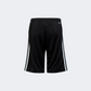 Adidas Essential 3S Kids-Unisex Sportswear Short Black/White