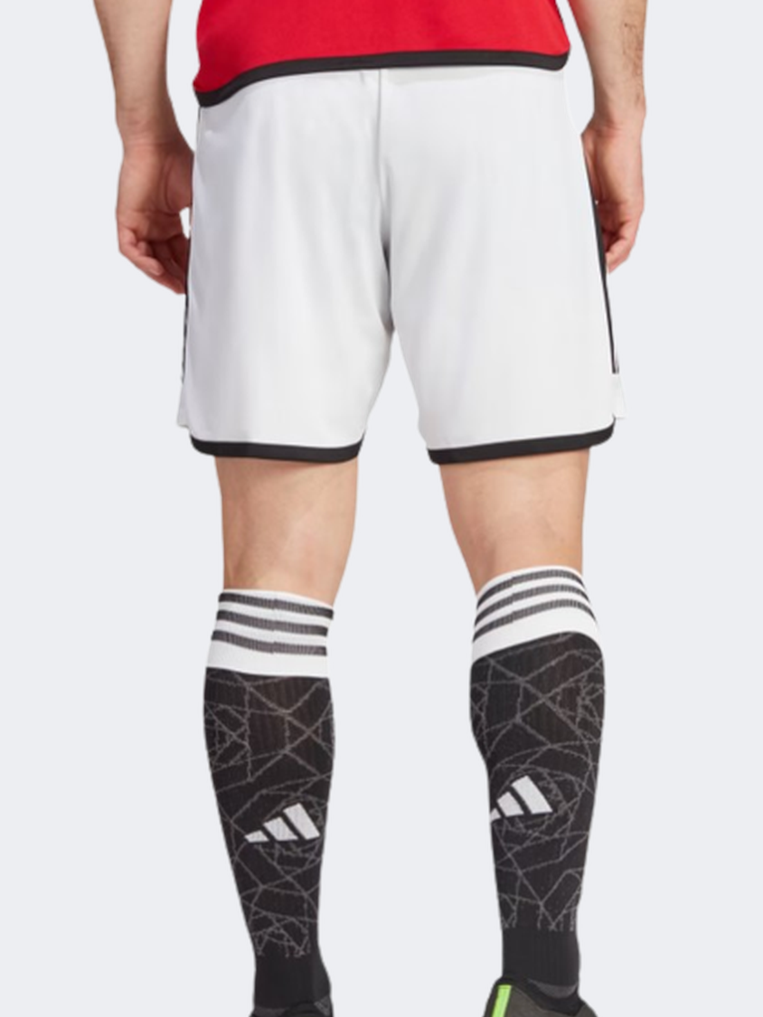 Adidas Mufc Men Football Short White