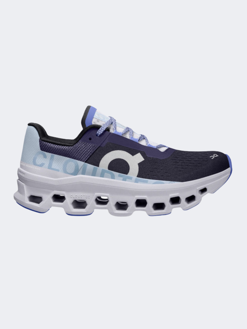 On Cloudmonster Women Running Shoes Acai/Lavender