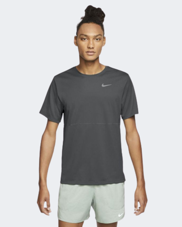 Nike Dri-Fit Men Running T-Shirt Iron Grey