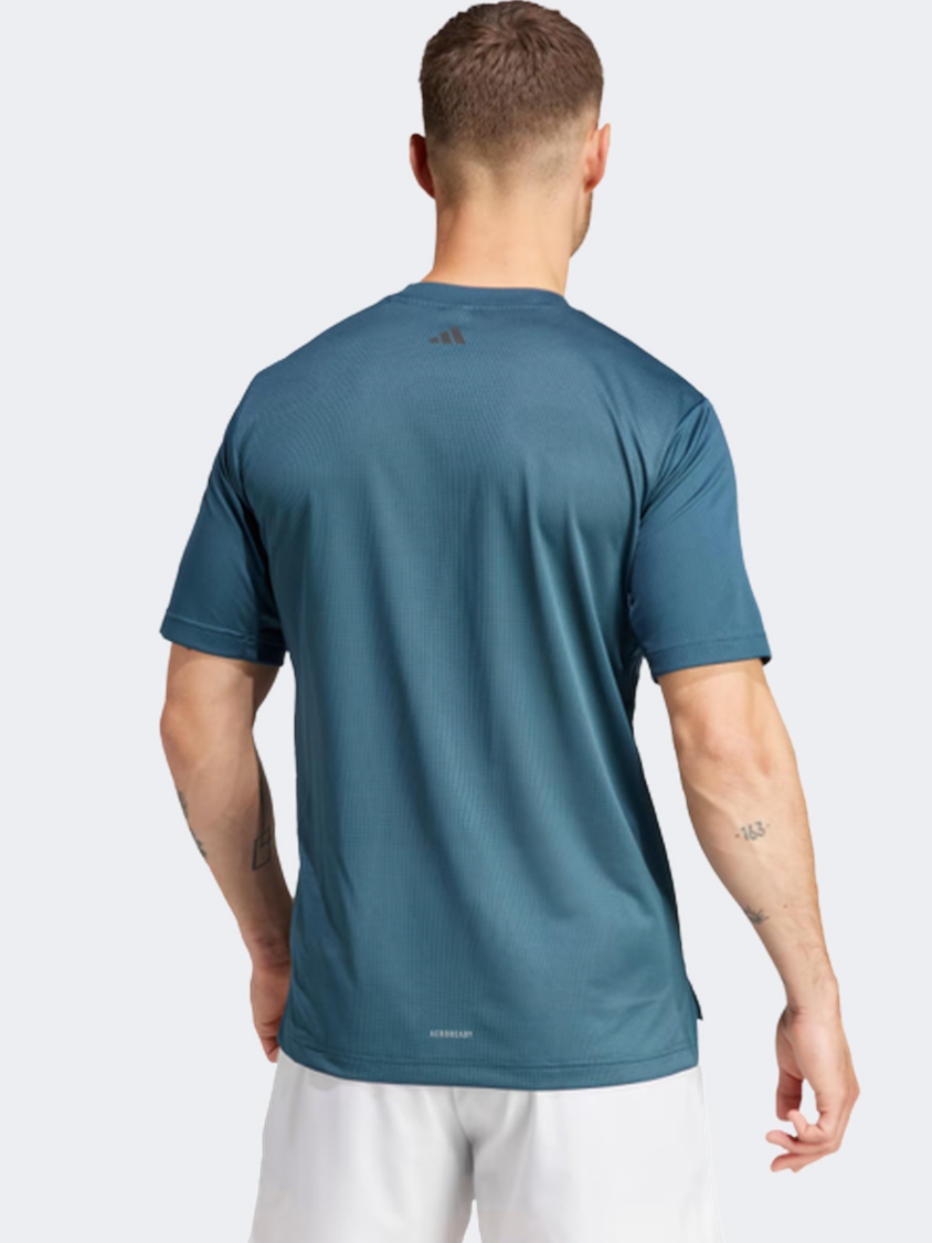 Adidas Hiit Graphic Slogan Men Training T-Shirt Arctic Night – Mike Sport  Iraq