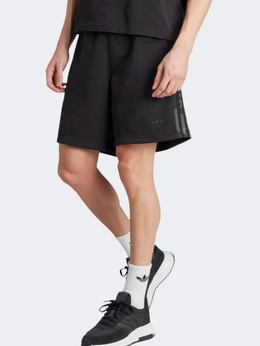Adidas Graphic Stripe Men Original Short Black