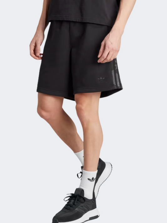 Adidas Graphic Stripe Men Original Short Black