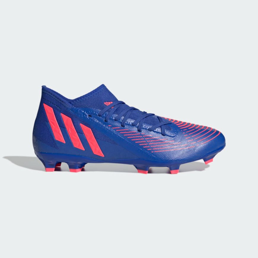 Adidas Predator Edge.3 Fg Unisex Football Shoes Hi-Res Blue