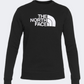 The North Face Drew Peak Men Lifestyle Long Sleeve Black/White