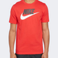Nike Icon Futura Men Lifestyle T-Shirt Red/Black/White