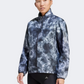 Adidas Own The Run All Over Print Women Running Jacket White/Black/Grey