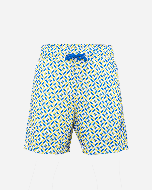 Top Ten Boys Beach Swim Shorts Yellow 1081
