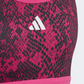 Adidas Aeroready Powerreact Animal Print Girls Training Bra Fuchsia