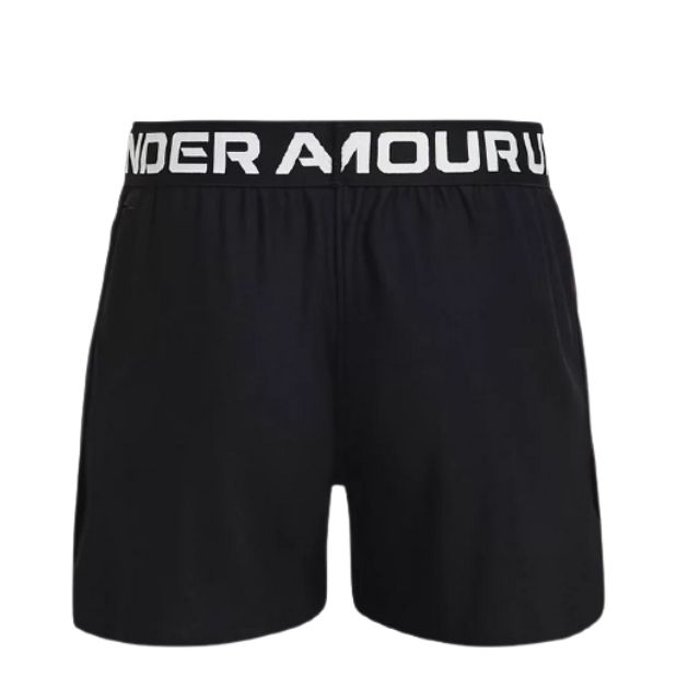 Under Armour Play Up  Girls Training Short Black/Silver