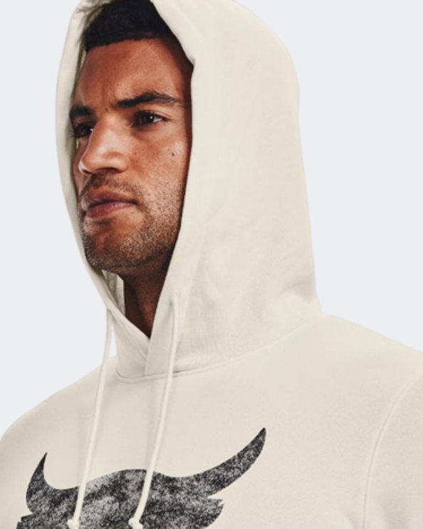 Under Armour  Project Rock Terry Men Training Hoody Summit White 1367107-110