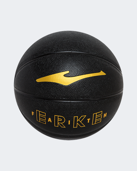 Erke  Kids-Unisex Basketball Ball Black/Yellow 75322281027-003