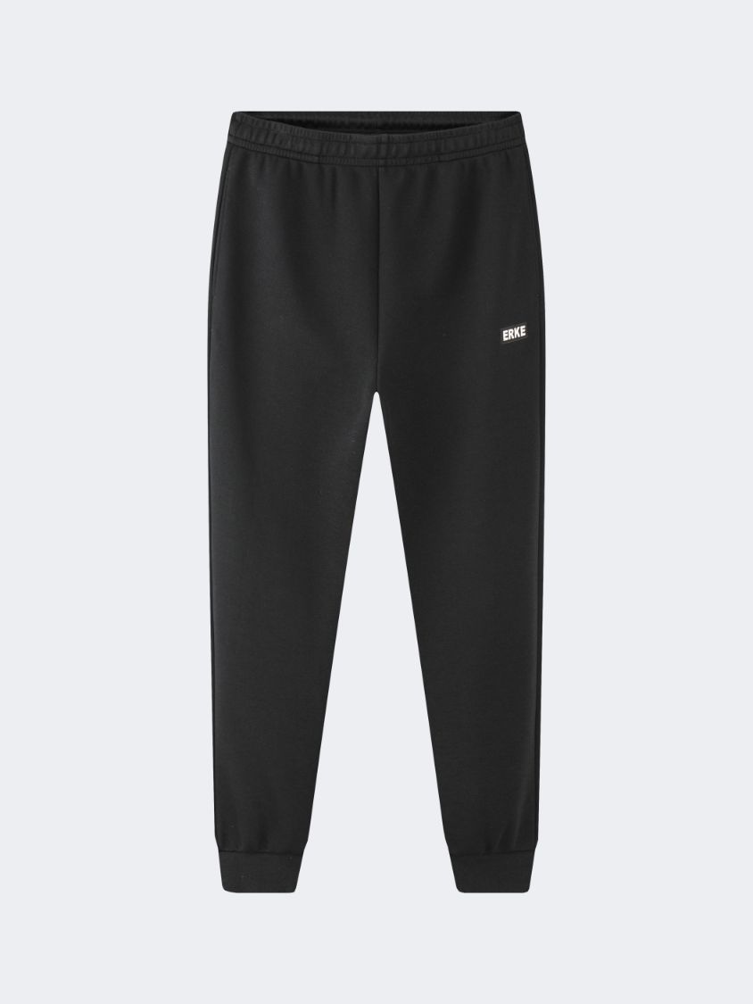 Erke Knitted Men Lifestyle Pant Black