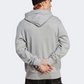 Adidas Essentials Big Logo Men Sportswear Hoody Grey Heather