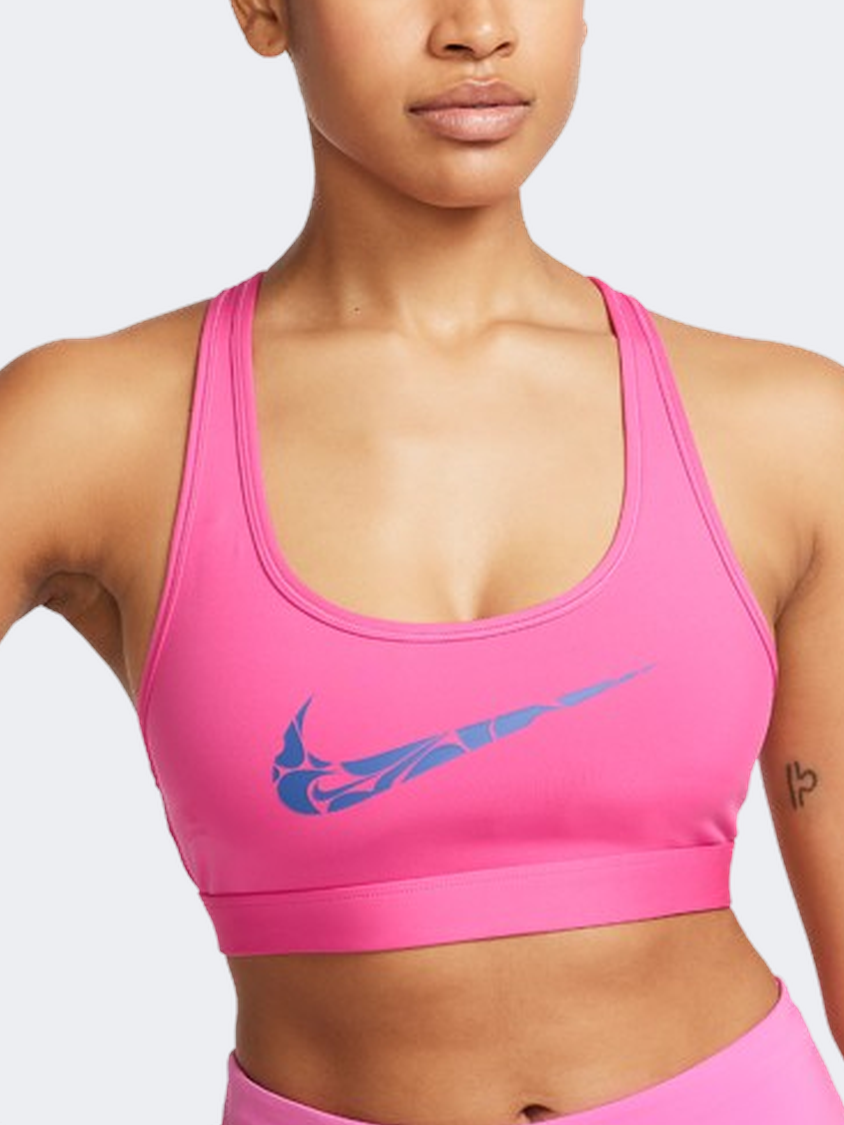 Nike Swoosh Women Training Bra Pink/Royal