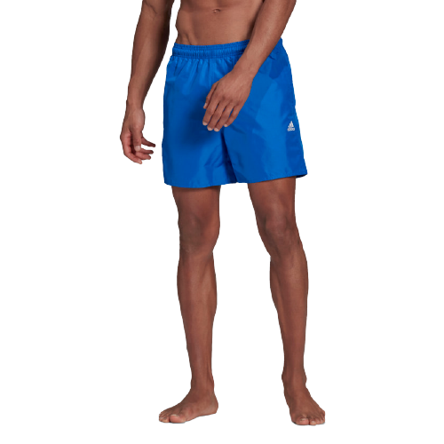 Adidas Solid Swim Men Swim Short Glow Blue