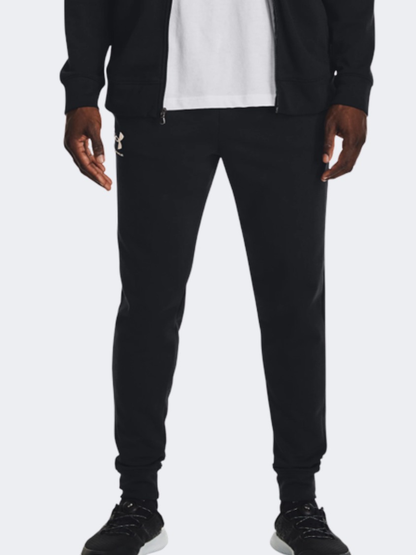 Under Armour Rival Terry Men Lifestyle Pant Black/Onyx White