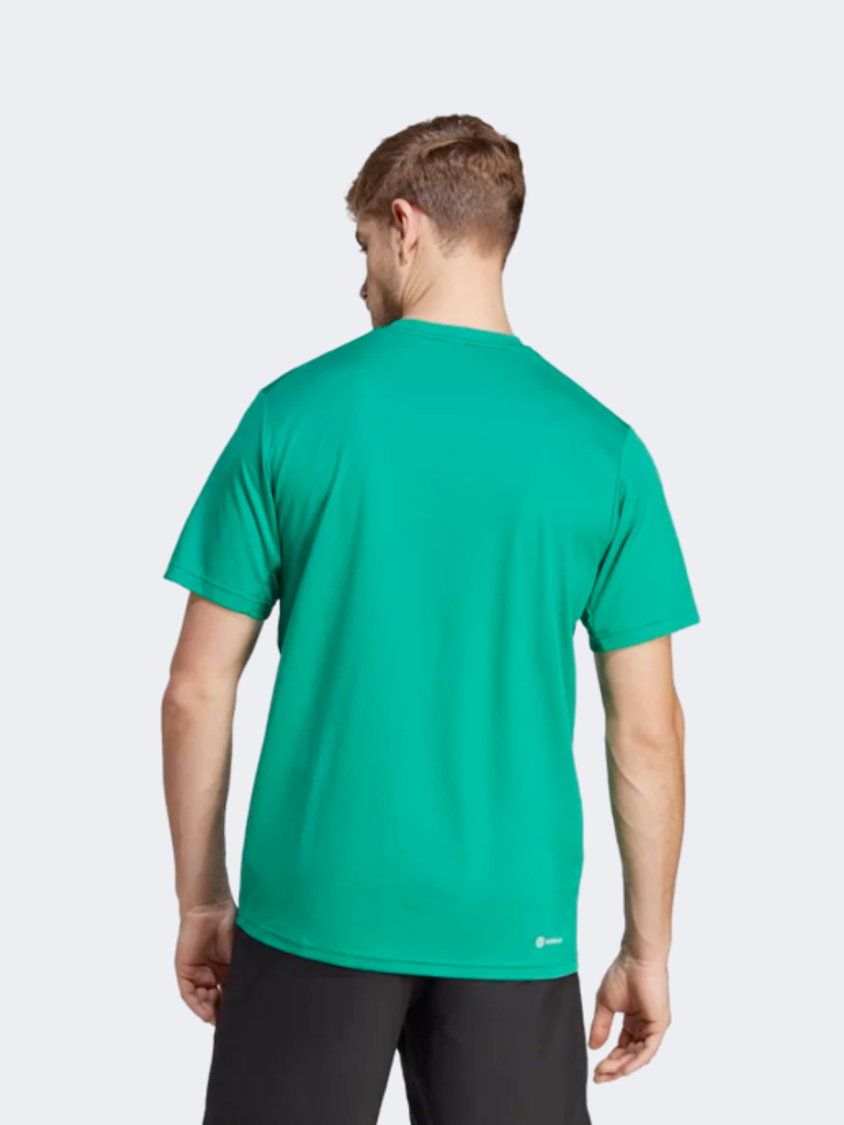 Adidas Essentials Men Training T-Shirt Court Green