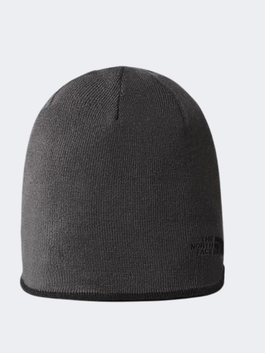 The North Face Reversible Banner Unisex Lifestyle Beanie Black/Asphalt Grey