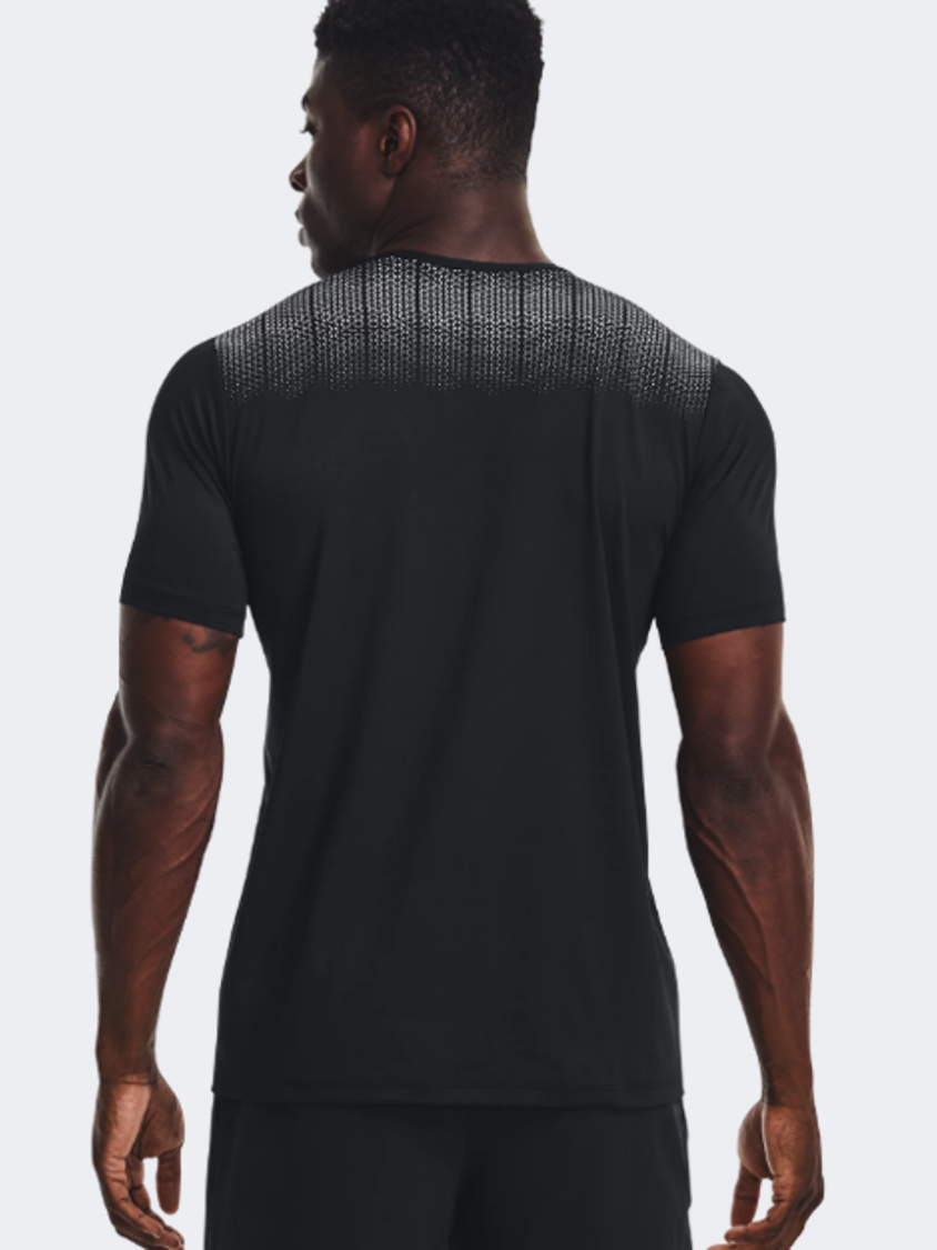 Under Armour Armourprint Short Sleeve Men Training T-Shirt Gray/Black