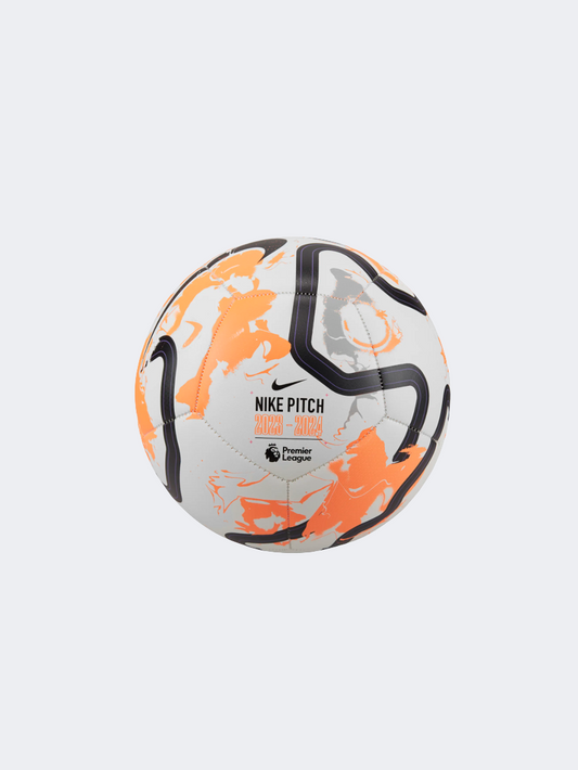 Nike Pitch Fa23 Men Football Ball White/Orange/Black