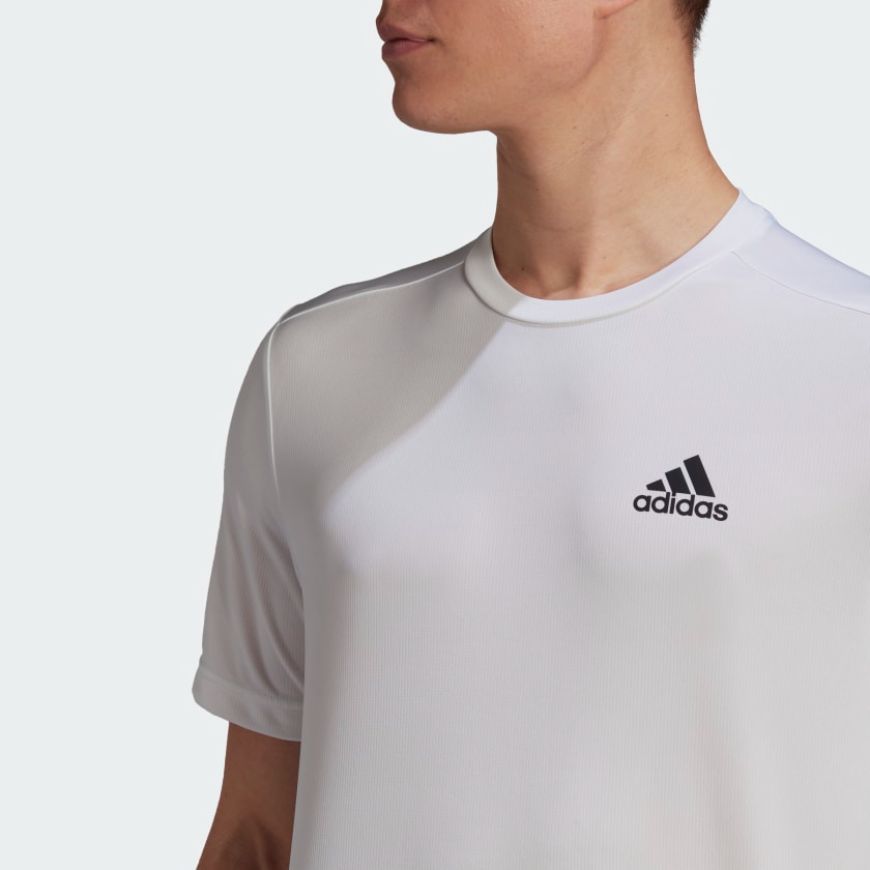 Adidas Aeroready Designed 2 Move Men Training T-Shirt White