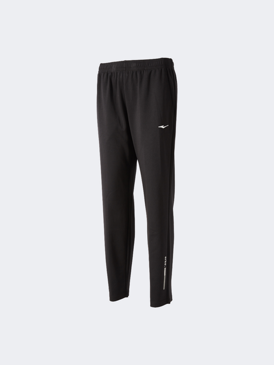 Erke Knitted Cropped Women Lifestyle Pant Black