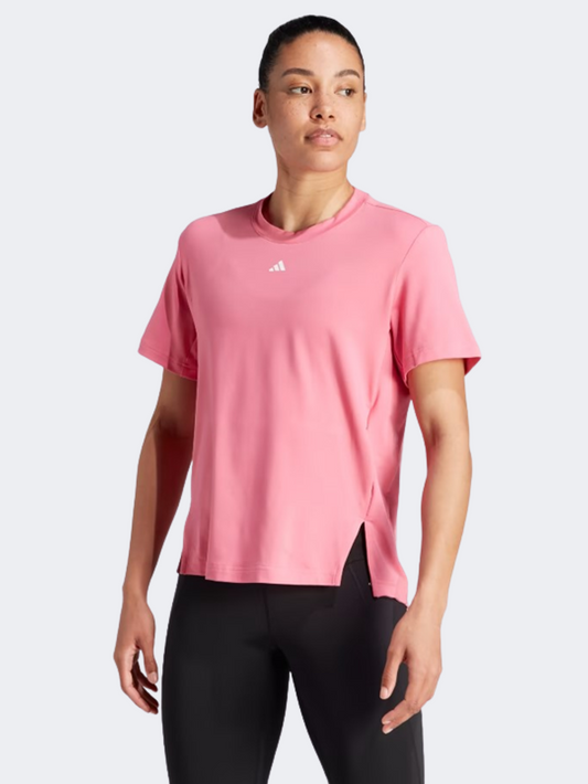 Adidas Versatile Women Training T-Shirt Fusion Pink/White