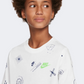 Nike Sportswear Boys Lifestyle T-Shirt White