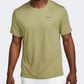 Nike Dri-Fit Uv Run Division Miler  Men Running T-Shirt Olive