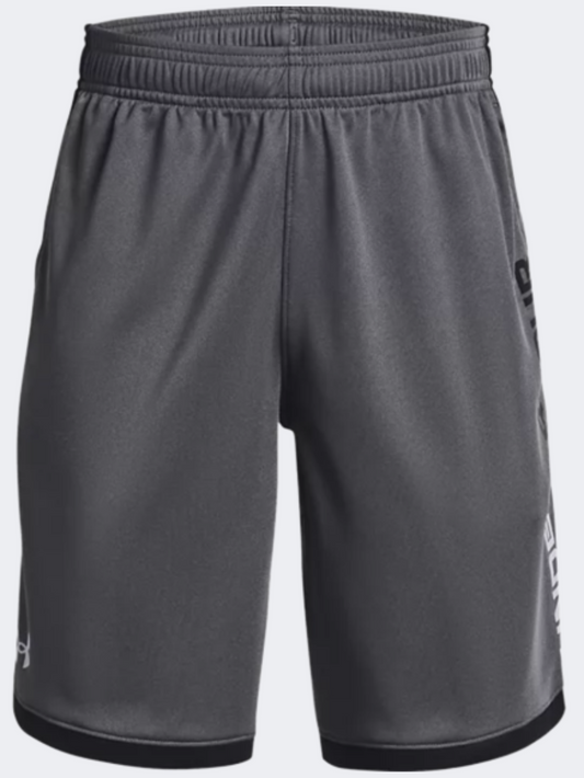 Under Armour Stunt 3.0 Boys Training Short Grey/Black
