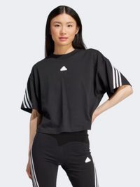 تيشيرت رياضي نسائي من Adidas Future Icons 3S أسود