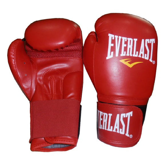 Everlast Accessories Dec Everlast Leather/PU Boxing Glove Red