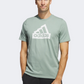 Adidas City Escape Graphic Men Sportswear T-Shirt Silver Green
