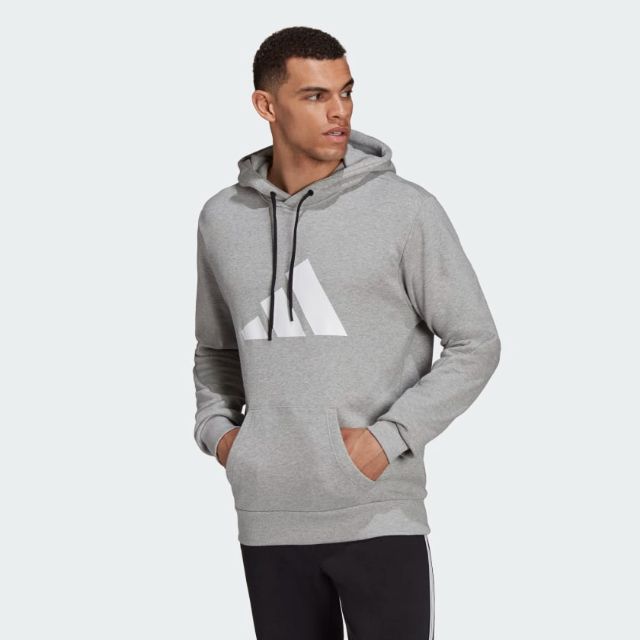 Adidas Sportswear Future Icons Logo Graphic Men Lifestyle Sweatshirt Medium Grey Heather