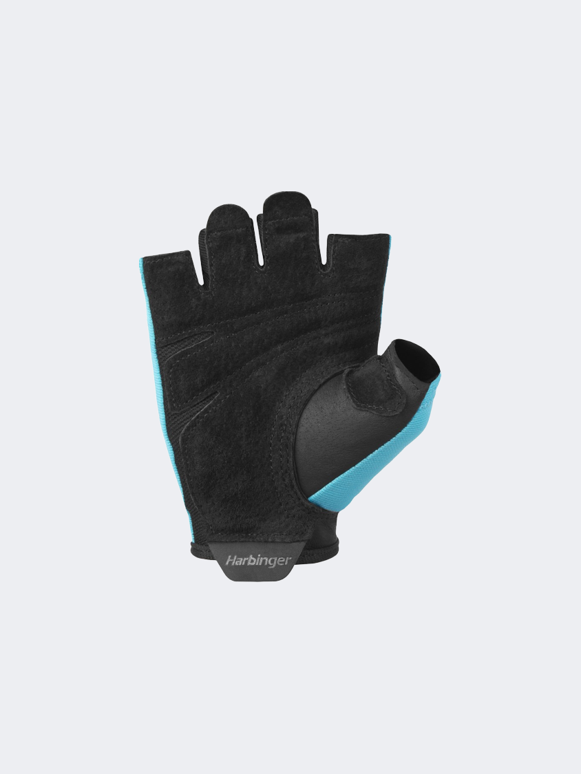 Harbinger Power 2.0 Fitness Gloves Aqua